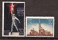 СССР, 1939, №663-64, Выставка в Нью-Йорке, серия из 2-х марок...-миниатюра
